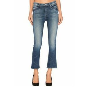 MOTHER Denim The Insider Crop Double Trouble Jeans Size 27